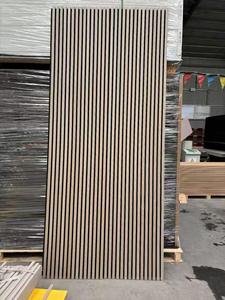 Smoke Oak 3D PVC Panel Tường-phong cách trang trí âm thanh bằng chứng tấm gỗ nội thất tường trang trí Acoustic Board ván cho mở-kế hoạch - Product Image 3