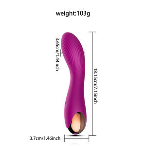 Vibrador Ergonómico de Punto G para Mujeres, Estimulador de Clítoris Curvo, Silicona Suave, Recargable, Masajeador Personal, Juguete Sexual para Adultos - Product Image 6