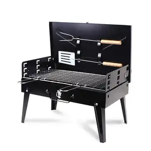 Hongxuan Easy Assembly Folding BBQ Grill With Spatula And Fork