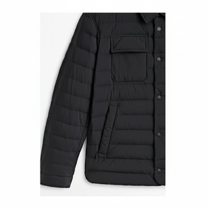 Veste d'hiver matelassée imperméable pour homme 2026, veste matelassée à bulles, veste en duvet verte en polyester, veste matelassée personnalisée pour homme - Product Image 1