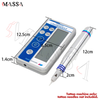 MASSA Premium Microblading électrique Kit de tatouage charmant pour sourcils de maquillage permanent