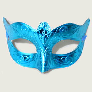 Correa ajustable ligero PVC media <span class=keywords><strong>cara</strong></span> <span class=keywords><strong>Halloween</strong></span> Cosplay máscara plástico galvanizado 6 colores <span class=keywords><strong>para</strong></span> fiestas de cumpleaños Año Nuevo - Product Image 3