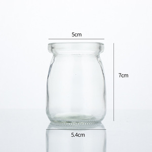 Venta al por Mayor de Mini Frascos de Vidrio de 100 ml Resistentes a Altas Temperaturas para Mousse, Yogur, Miel, Mermelada y Pudín, con Tapa de Plástico o Corcho - Product Image 6