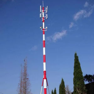 20 मीटर-50 मीटर दूरसंचार मोनोमोल टॉवर | सेलुलर, 4 जी/5 जी, वाई-फाई, वायरलेस सिग्नल मस्तूल | गैल्वेनाइज्ड स्टील संचार पोल - Product Image 1