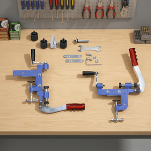 Notre étau horizontal et vertical de calibre 16, avec dispositif de fermeture à bouche en étoile - Product Image 6