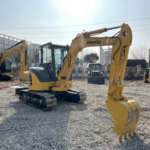 Used Komatsu PC40 Crawler Excavator 4 Ton 0.2m Bucket 28KW Power Engine Motor Pump Gearbox Bearing Agricultural Excavation - Product Image 1