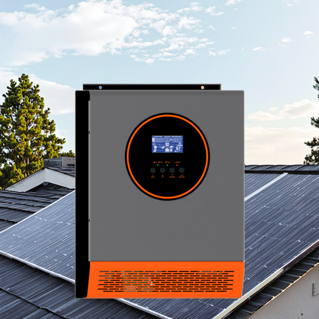 Best Price 3.2Kw Single Built-in WIFI MPPT Controller 24V Solar Hybrid Inverter Pure Sine Wave Grid Inverter for Solar System