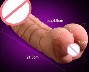 Süper gerçekçi yapay Penis Penis büyütücü prezervatif kollu kedi eşek vajina erkekler kadınlar <span class=keywords><strong>Women</strong></span> tor büyük yapay Penis büyütme çiftler seks oyuncakları - Product Image 3