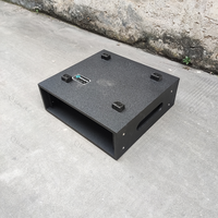 Kkmark Mini étui portable empilable 2U 3U 4U 6U 8U 12U 16U 19 "moulé dans l'espace pour amplificateur de vol demi-rack