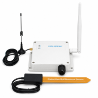 Capteur sans fil d'humidité et de température du sol avec sortie LoRaWAN NB-IoT pour l'agriculture intelligente et l'irrigation de précision