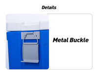 Glacière à injection extérieure Pinnacle Eskimo Ice sur mesure 80L 85 litres Jus de pêche Boîte isotherme moderne multifonctionnelle à la mode