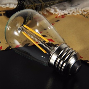 S14 E27 1 Wát 2 wát LED Filament ánh sáng bóng đèn tiết kiệm năng lượng đèn cho vườn đèn dây Retro - Product Image 4