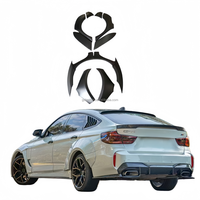 Pour BMW Série 3 GT F34/Série 3 F30 LB Style Large Corps Aile Diffuseur Latéral Pare-chocs Avant et Arrière Kit Carrosserie et Capot