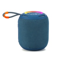 Q33 Speaker Nirkabel 5W Pengeras Suara Audio Portabel IPX6 RGB LED Kartu Memori