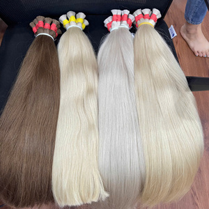 ¡Más vendido! Precio al por mayor Color Cabello humano cutícula alineada Cabello Ruso Bundles Color eslavo Extensiones de cabello Orgánico - Product Image 2