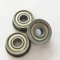 Roulement à billes à gorge profonde à une rangée 5x13x4 mm F695ZZ F695-ZZ F695Z F695-2Z F695 2Z ZZ à bride en acier chromé étanche à l'huile