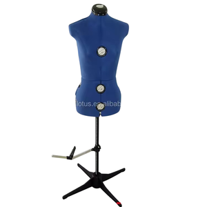 <span class=keywords><strong>Mannequin</strong></span> de tailleur de forme demi-corps de robe professionnelle <span class=keywords><strong>réglable</strong></span> de conception classique - Product Image 6