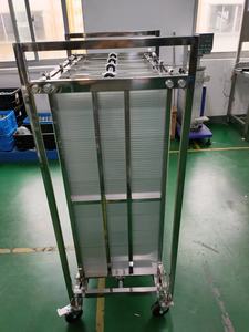 CONCO carrello carrello carrello mobile SMT pcb regolabile di alta qualità con carrello pcb slide <span class=keywords><strong>rail</strong></span> - Product Image 6