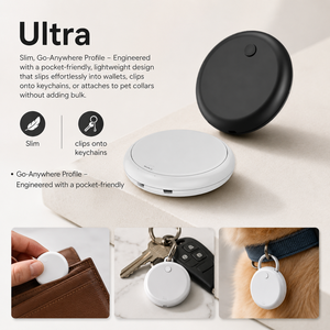 Mini Rastreador GPS con Certificación Oficial MFi para Red <span class=keywords><strong>Apple</strong></span> Google Find My, Dispositivo de Rastreo Antipérdida, Etiqueta Inteligente No Intrauditiva - Product Image 6