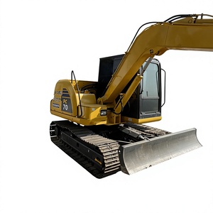 รถขุดขนาดเล็ก Komatsu PC70 7 ตัน แบบตีนตะขาบ มือสองจากญี่ปุ่น ใช้งานน้อย - Product Image 1