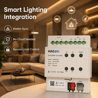 Passerelle Matter Hub fiable Tuya Zigbee Thread filaire DALI pour la maison intelligente avec système d'automatisation d'éclairage intelligent
