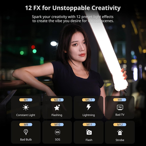 ไฟ <span class=keywords><strong>LED</strong></span> <span class=keywords><strong>Ulanzi</strong></span> UA20 น้ำหนักเบา ชาร์จผ่าน USB-C ปรับความสว่างได้ ให้แสงนุ่มนวล เหมาะสำหรับ TikTok วีล็อกกิ้ง สัมภาษณ์ และชุดสร้างเนื้อหา - Product Image 4