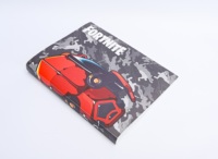 Precio competitivo papelería Pp Material Iron Man portátil dos agujeros Carpeta de hojas sueltas