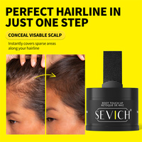 Poudre professionnelle de retouche pour cheveux, dissimulateur de perte de cheveux, poudre de fibres volumisantes pour la ligne des cheveux