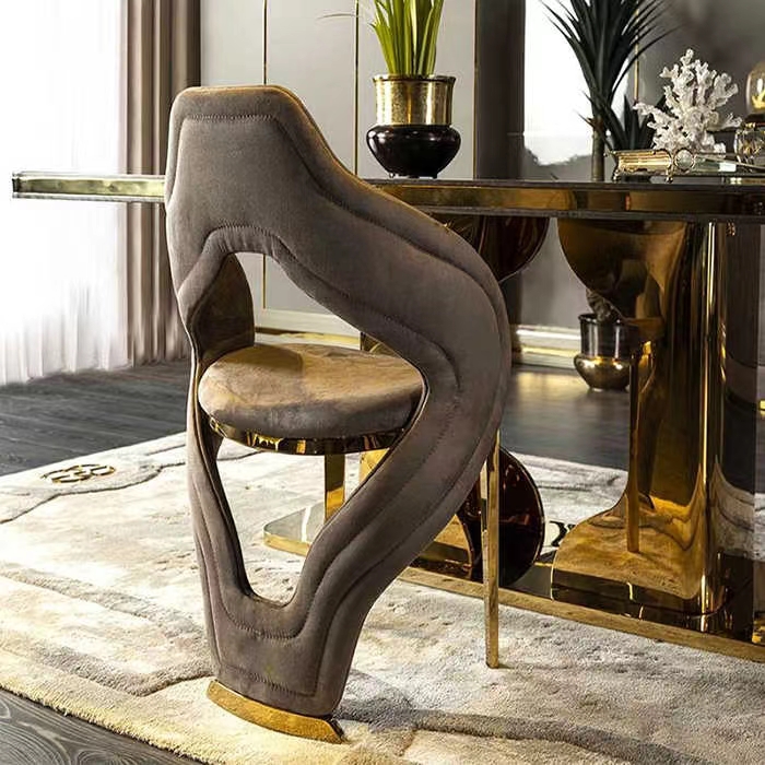 luxury dining table with chairs