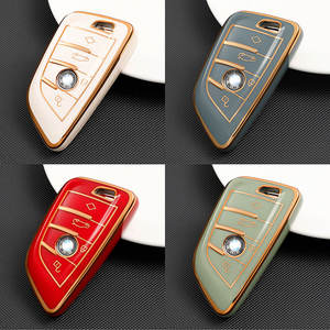 Housse de protection de clé de voiture en TPU, accessoires de protection de la peau, cadeau de Promotion pour <span class=keywords><strong>BMW</strong></span> 530i 525 X1 X3 X4 X5 X6 530 <span class=keywords><strong>porte</strong></span>-clés CN;GUA - Product Image 6