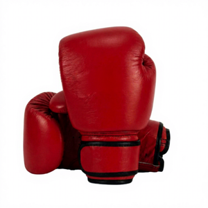 Gants de boxe personnalisables en cuir de vachette légers de 8 oz avec poignées et sangle de poignet réglable pour une protection complète des doigts - Product Image 3