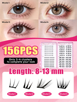 Carnet de faux cils fins et variés en gros (OEM/ODM) pour maquilleurs, salons de beauté et marques de détail