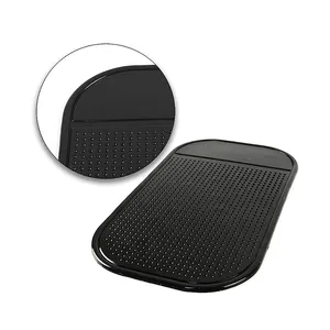 Car Anti-Slip Storage Mat Pads Auto Silicone Interior Dashboard Phone Mat Auto Non-Slip Sticky Gel Pad