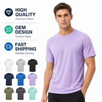 T-shirt de course à séchage rapide, coupe ajustée, logo personnalisé, design OEM, vêtements de sport pour la salle de sport, entraînement, service ODM, impression de t-shirts