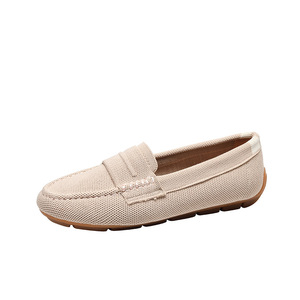 Chaussures plates de marche <span class=keywords><strong>ballerines</strong></span> à enfiler pour femmes, confortables, souples, antidérapantes, respirantes, printemps-hiver, vente en gros - Product Image 6