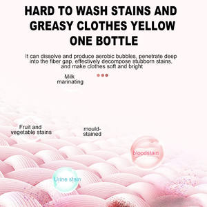 Polvo de lavado blanqueador de <span class=keywords><strong>oxígeno</strong></span> <span class=keywords><strong>activo</strong></span> al por mayor de fábrica, zapatos, <span class=keywords><strong>ropa</strong></span> sin frotar, limpieza, detergente blanqueador en polvo - Product Image 4