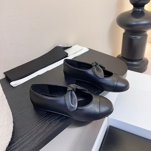 Nuevas <span class=keywords><strong>Zapatillas</strong></span> Planas Francesas con Lazo para Mujer 2025, Zapatos Mary Jane de Boca Baja con Aumento de Altura para Verano y Otoño - Product Image 4