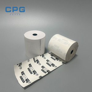 Wholesale Low Dust Thermal <b>Paper</b> Roll 48gsm 65GSM 80x60mm Eco-Friendly Pharmacy POS Thermal Printing <b>Paper</b> Rolls - Product Image 1