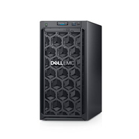 Serveur Tour PowerEdge T140 d'entrée de gamme avec processeur Xeon E-2124, 8 Go de RAM ECC DDR4, capacité maximale de 64 Go, en stock