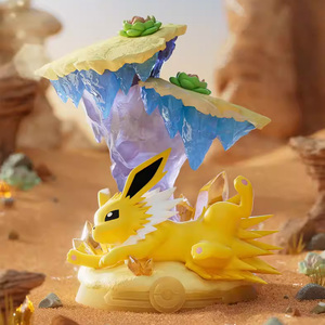100% Originale Funism Pokemoned Relax Enjoy Eevee Series Simpatico Giocattolo Squishy, Prodotti di Tendenza, Ornamenti da Scrivania per Regali - Product Image 4