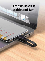 Câble d'extension USB C 10-50cm 90 degrés/tête droite Type C cordon d'extension prise en charge 66W charge rapide 480Mbps données