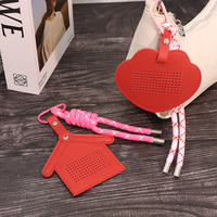 Pendentif de sac créatif en forme de nuage, en cuir PU, ornement suspendu tendance, accessoire de décoration quotidienne en gros pour sac à main