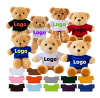 Fabricant de peluches personnalisées bas quantité minimale de commande poupées sur mesure avec oreillers en peluche douce porte-clés ours en peluche personnalisé