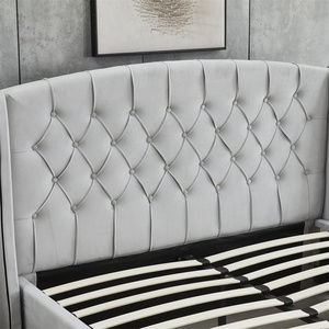 <span class=keywords><strong>Cama</strong></span> King-Size <span class=keywords><strong>de</strong></span> Diseño Moderno y Lujoso con Cabecera Acolchada, Juego <span class=keywords><strong>de</strong></span> Muebles <span class=keywords><strong>de</strong></span> Dormitorio con Cajones y Almacenamiento, Estructura <span class=keywords><strong>de</strong></span> Madera <span class=keywords><strong>de</strong></span> Lujo, Venta al Por Mayor - Product Image 5