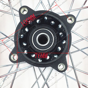 Jantes <span class=keywords><strong>arrière</strong></span> de moto 1.60- <span class=keywords><strong>10</strong></span> pouces en aluminium, 1.60x10 pouces pour mobylette et petits vélos de fosse, pièces de rechange - Product Image 5