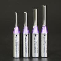 Fraise droite KOOCUT pour bois, fraises droites pour gravure CNC, fraises en carbure, outils de fraisage