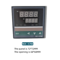 REX-C700 Thermostat numérique intelligent PID, contrôleur de température, instrument, capteur thermocouple RTD K/N/T/J/Pt100