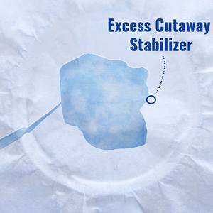 <span class=keywords><strong>Papier</strong></span> de support en tissu non tissé de stabilisateur de support de broderie découpée bon marché d'usine - Product Image 6