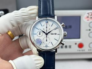 Montres mécaniques à prix réduit avec un design tendance, fonction calendrier de haute qualité, bracelet bleu - Product Image 1