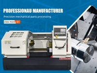 Torno CNC de Tipo Chino CK6163 con Cama Giratoria de 630 mm y Sistema CNC